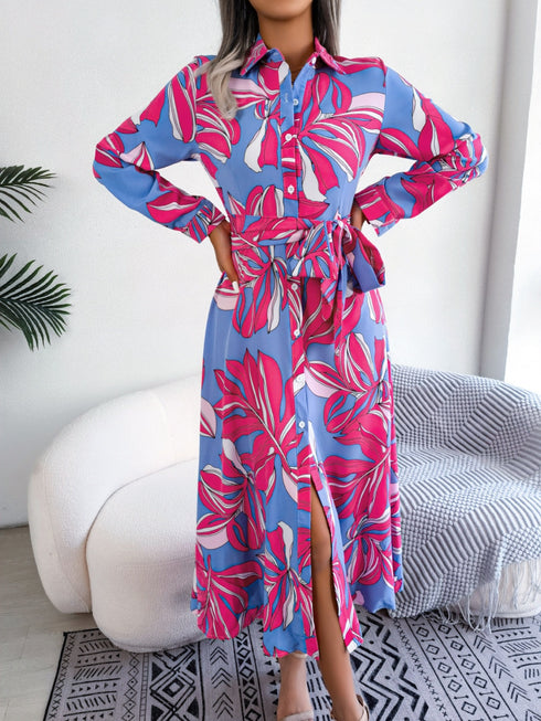 tied-button-up-long-sleeve-dress OhSoStyled - Sophia's Style-7